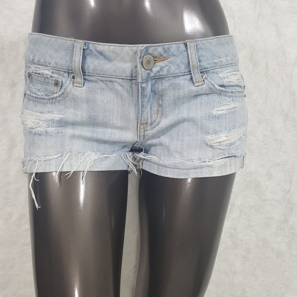 American Eagle Outfitters Pants - American Eagle Distressed Cut Off Jean Shorts #111